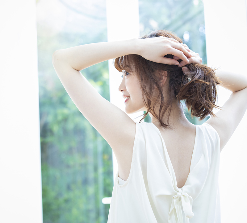 痛みの少ない全身美肌脱毛のイメージ