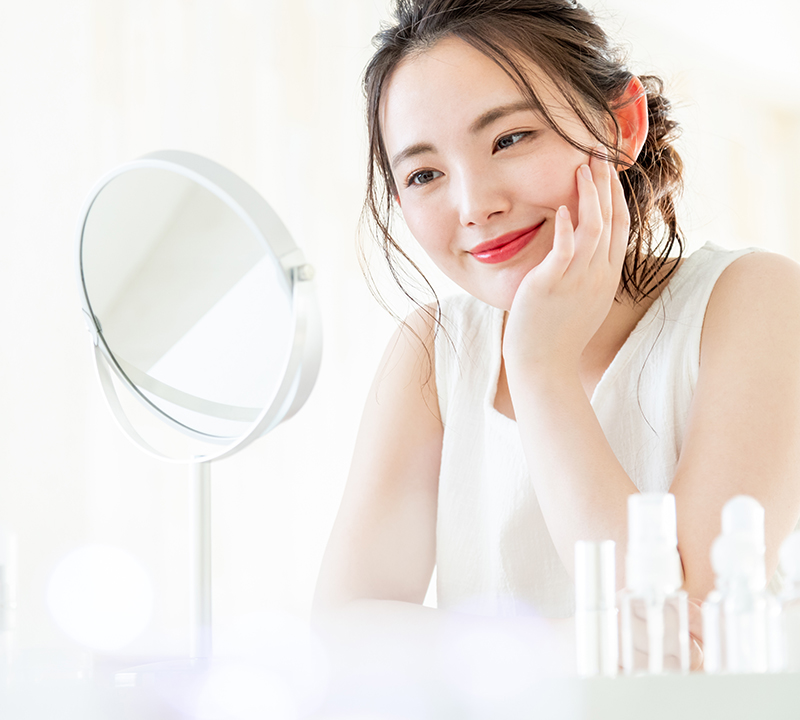 シミ・肌質改善に特化した施術イメージ