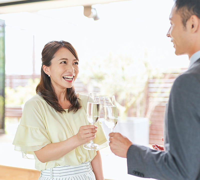 結婚相談所のカウンセリング風景