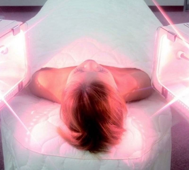 光線療法によるコンディション調整